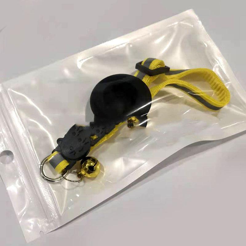 Reflective Adjustable Anti-Lost Pet Collar With Airtag Compatibility