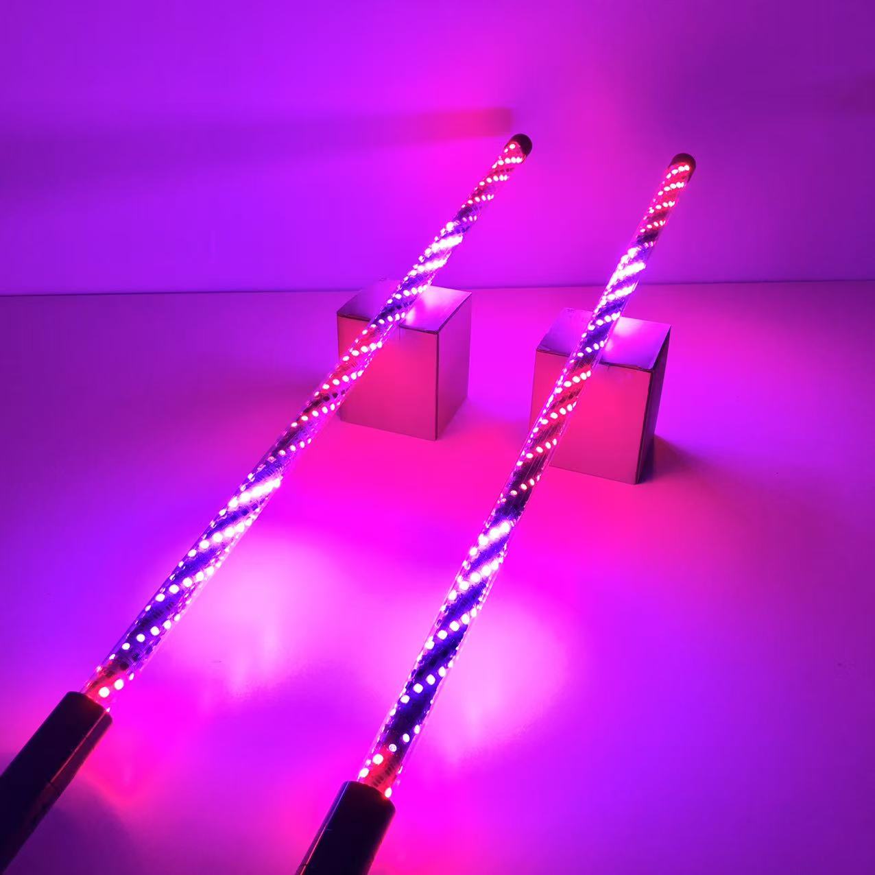 RGB Chasing Spiral LED Whip lights (2packs)