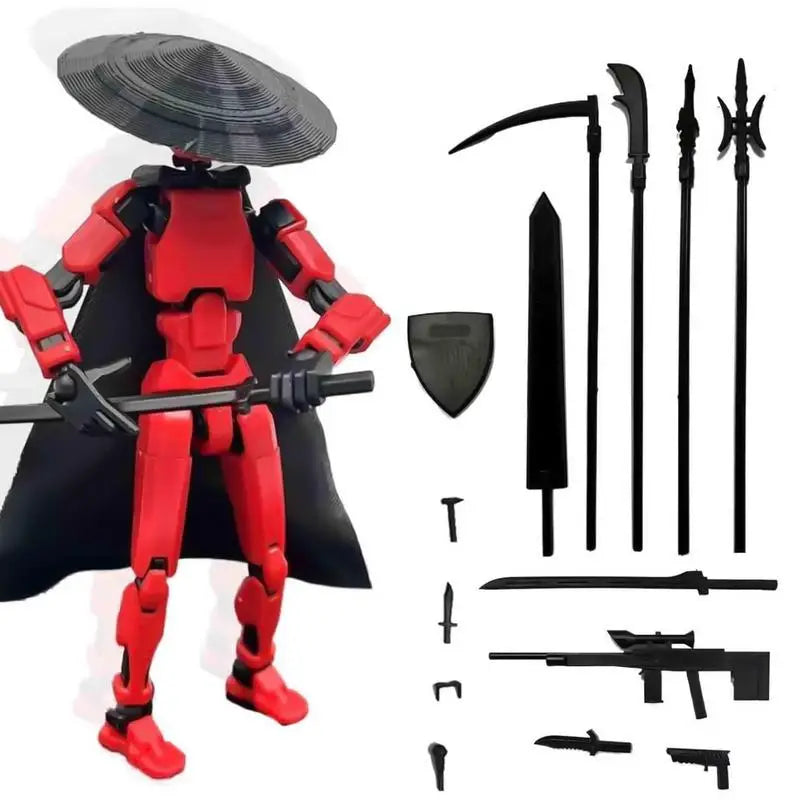 3D Printed Movable Robot Toy for Kids