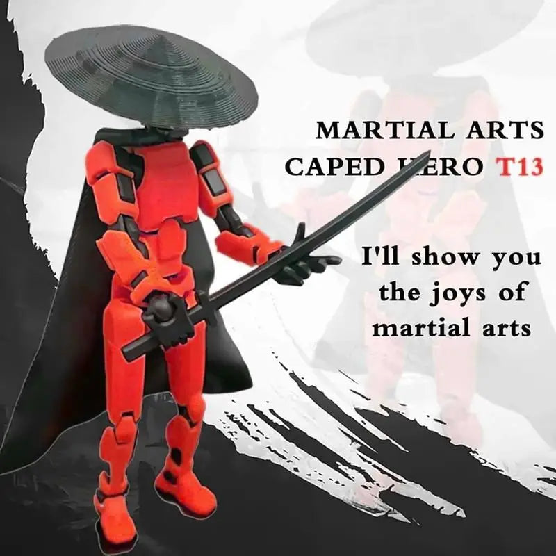 3D Printed Movable Robot Toy for Kids