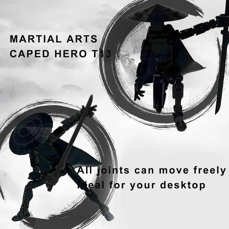 3D Printed Movable Robot Toy for Kids