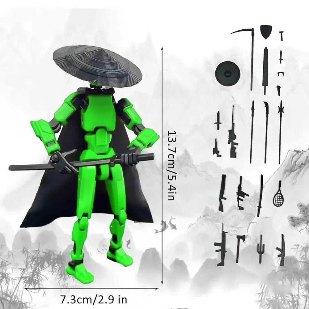 3D Printed Movable Robot Toy for Kids