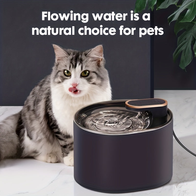 NNETM Automatic USB Cat Water Fountain Fresh Flow