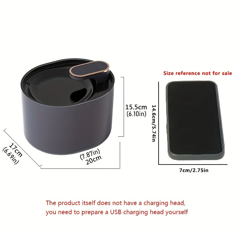 NNETM Automatic USB Cat Water Fountain Fresh Flow