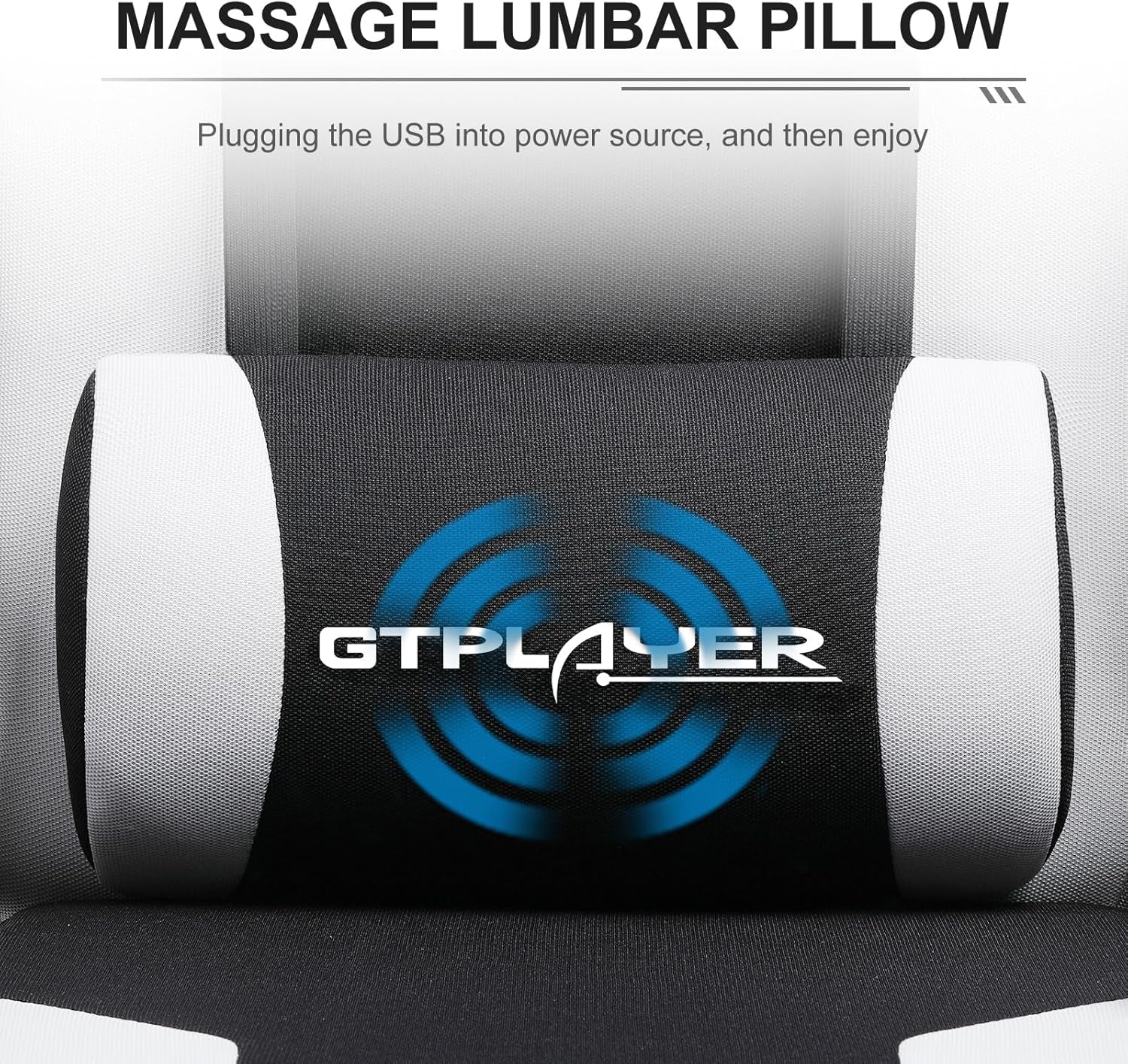 Ergonomic Gaming Chair With Footrest And Lumbar Support