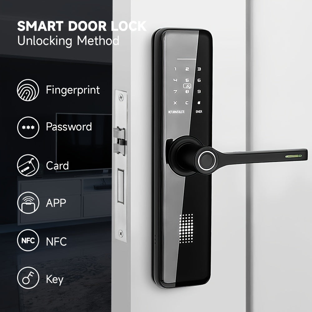 NNETM Smart WiFi Door Lock with Keypad & App Access