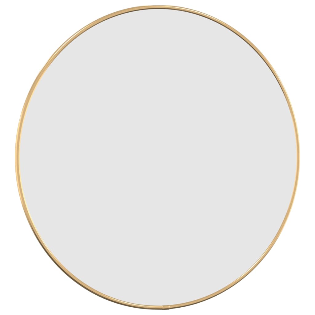 NNEVL Wall Mirror Gold Ø 50 cm Round