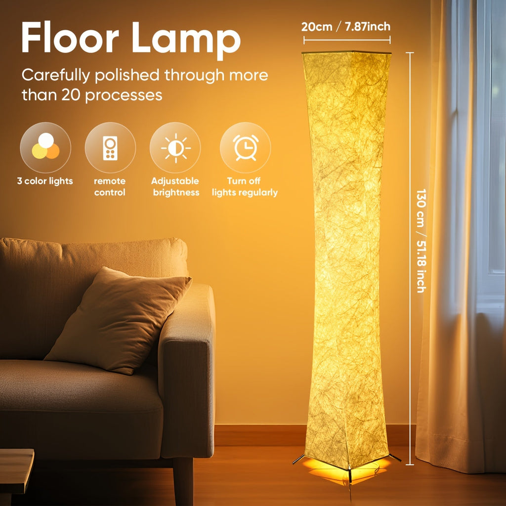 NNETM Remote Controlled LED Floor Lamp USB Powered