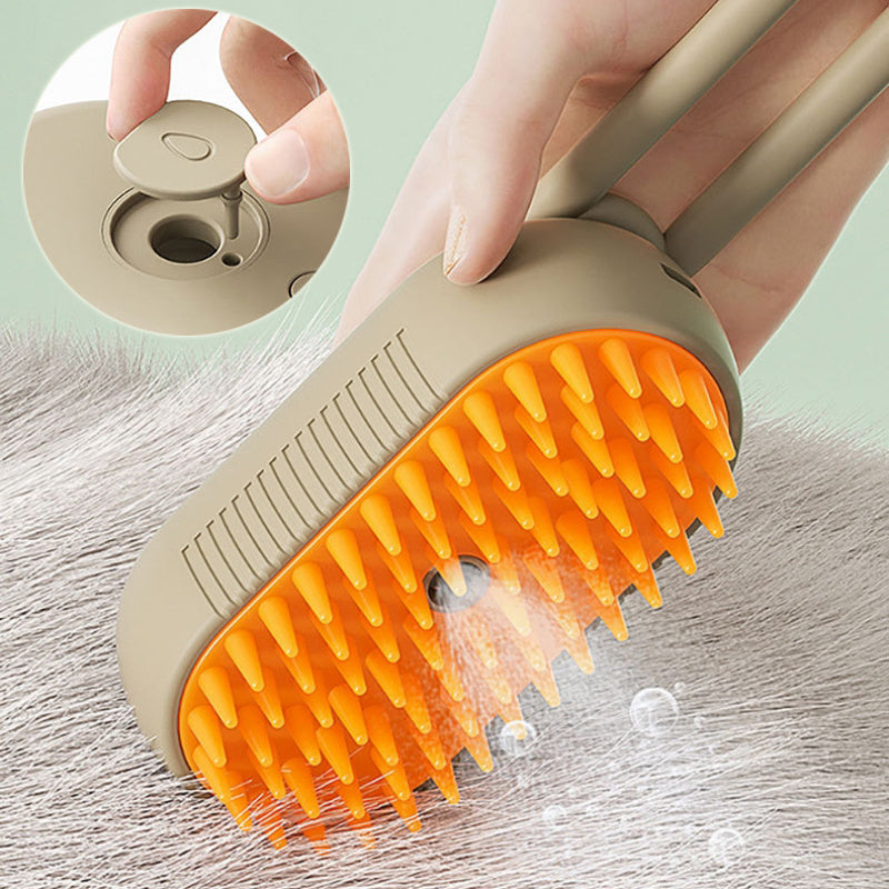 Cat Grooming Brush with Steam