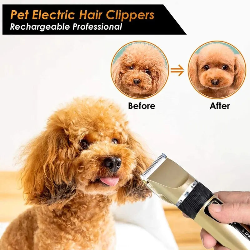 NNEOBA Professional Dog Hair Clipper USB Rechargeable