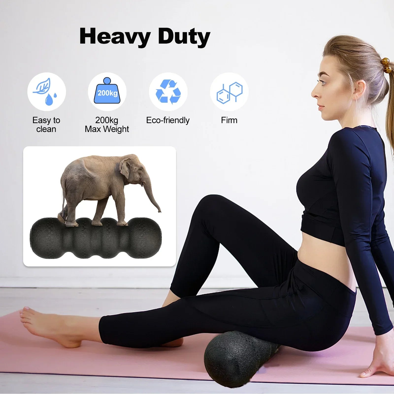 Foam Roller Peanut Yoga Roller