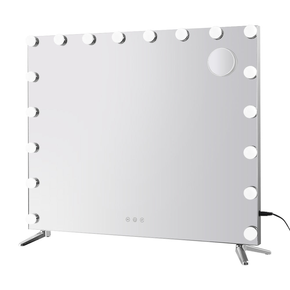 NNEDSZ  Makeup Mirror with Light LED Hollywood Mounted Wall Mirrors Cosmetic