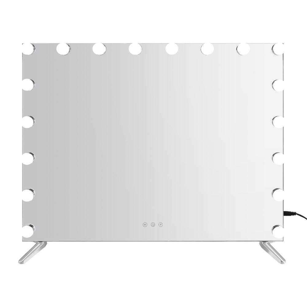 NNEDSZ  Makeup Mirror with Light LED Hollywood Mounted Wall Mirrors Cosmetic