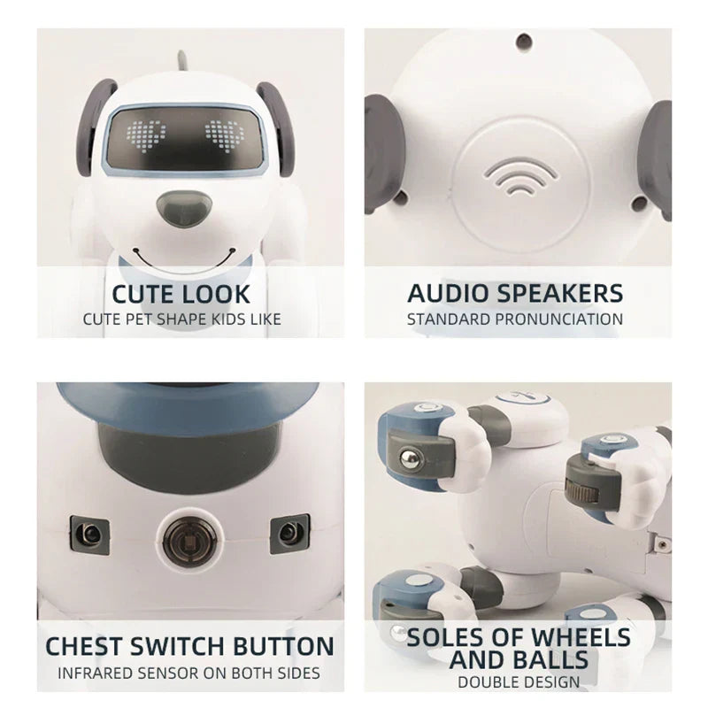 Remote Control Robot Dog for Kids with Stunts