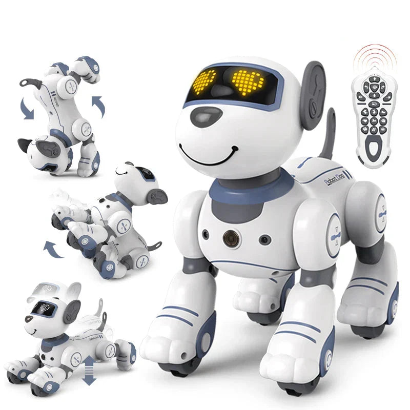 Remote Control Robot Dog for Kids with Stunts