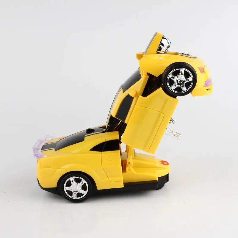 Transforming Adventure: Ultimate Robot Car Toy for Kids!