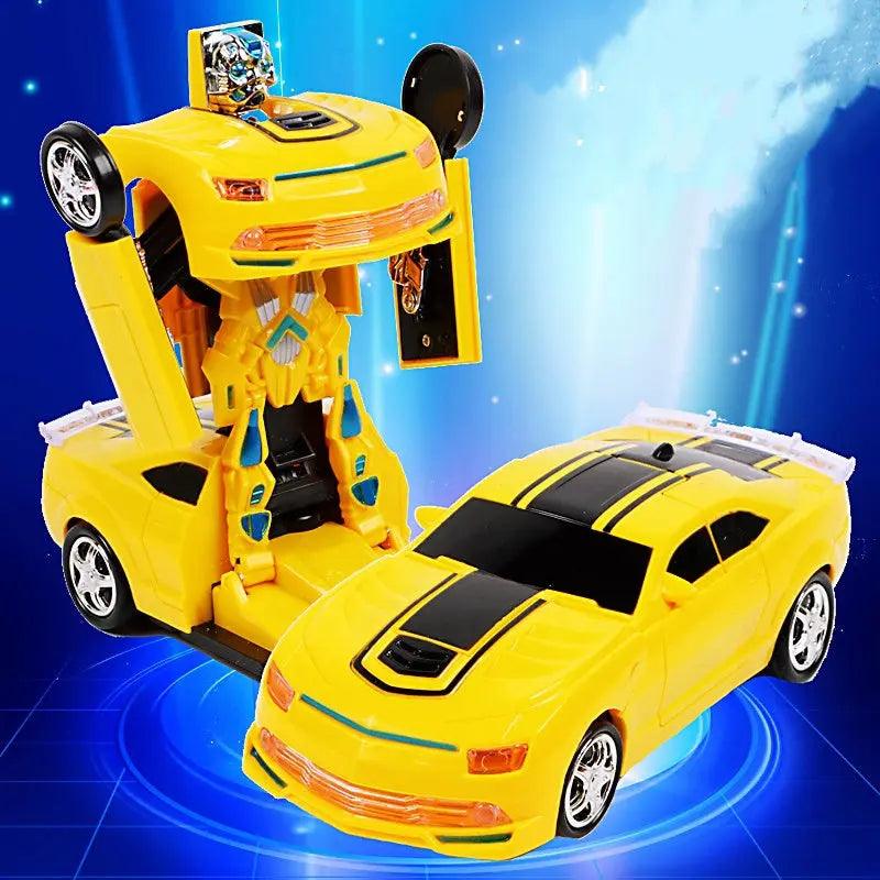 Transforming Adventure: Ultimate Robot Car Toy for Kids!