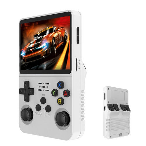 NNEDSZ White Portable  Retro Handheld Game Console 128GB 10000+ Games Retro Handheld Games
