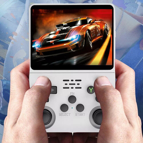 NNEDSZ White Portable  Retro Handheld Game Console 128GB 10000+ Games Retro Handheld Games