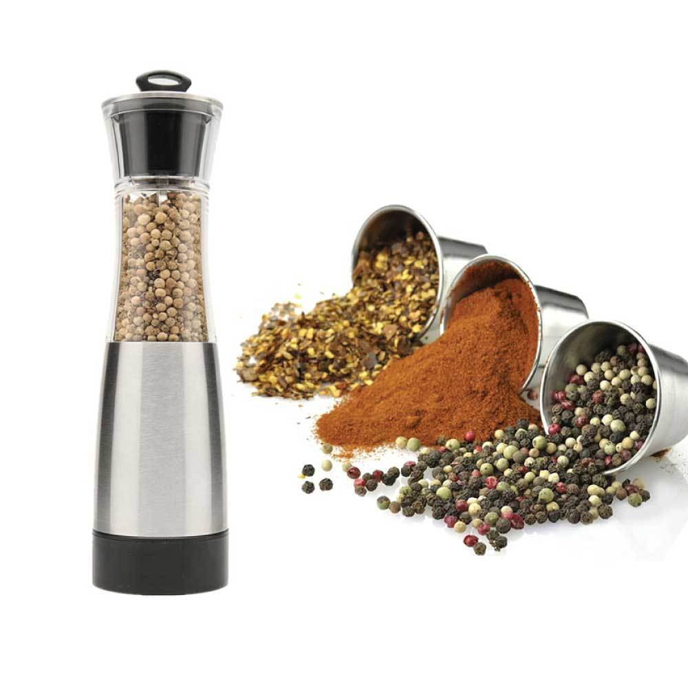 NNEDSZ Gravity Salt or Pepper Grinder - Automatic Twist Grind Shakers Mills Electric