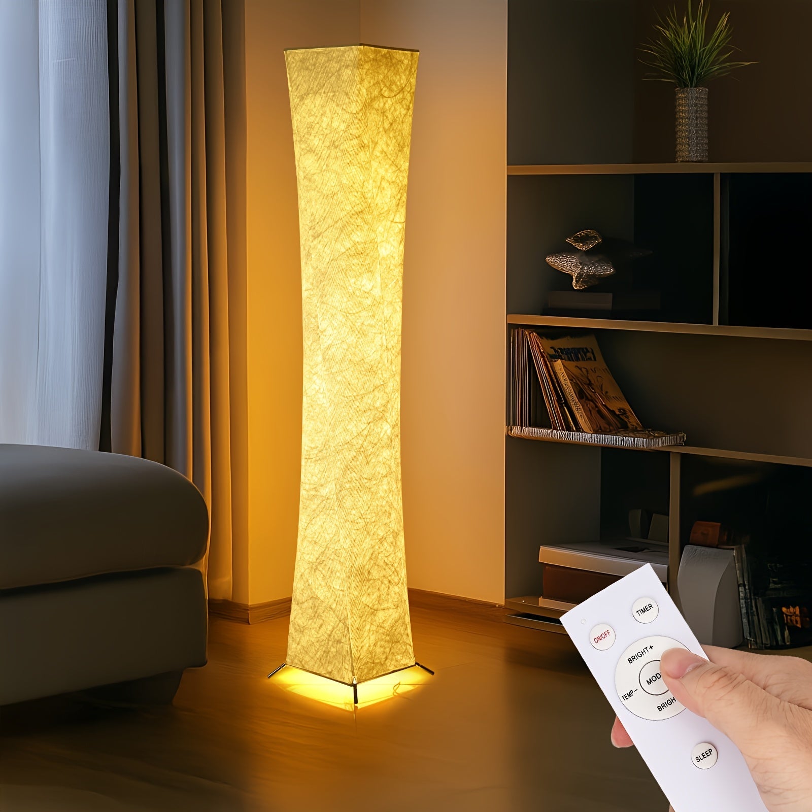 NNETM Remote Controlled LED Floor Lamp USB Powered